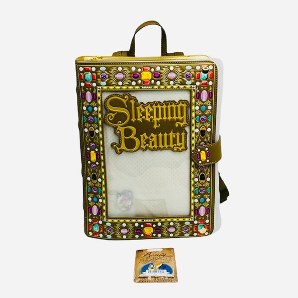 Loungefly Disney's Sleeping Beauty Collector Pin Backpack with extra Pin - Picture 1 of 16